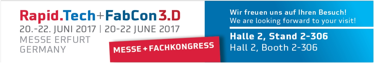 RapidTech 2017 Halle2, Stand 306